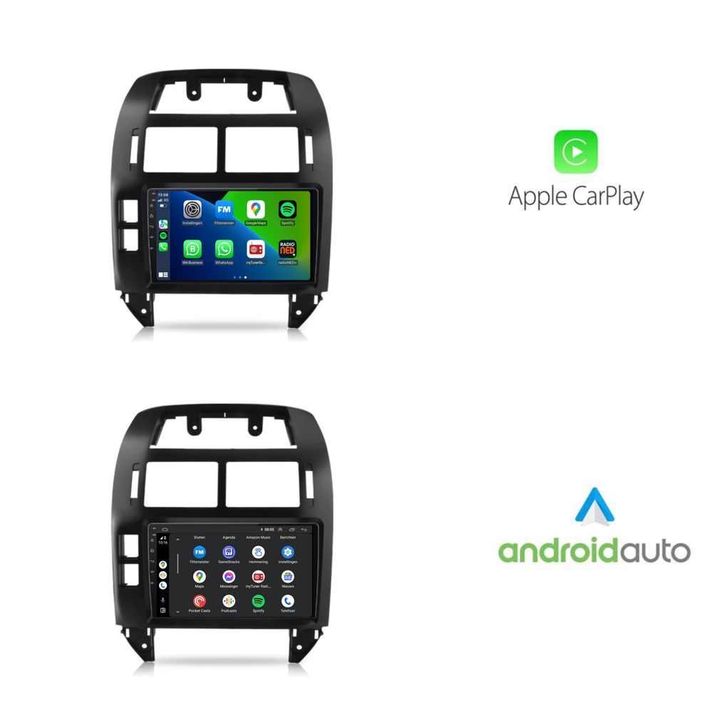 Volkswagen Polo | Android 13 | Autoradio | 2002 à 2009 | CarPlay & Android Auto