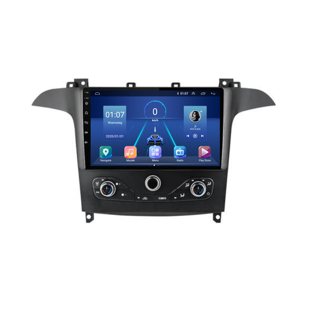 Ford S-Max | Android 13 | Autoradio | 2010 t/m 2015 | Carplay & Android Auto