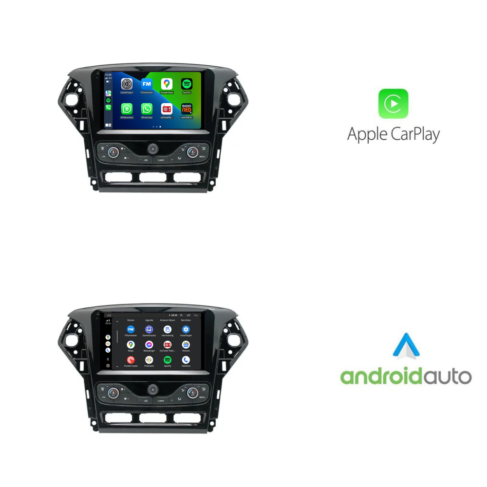 Ford Mondeo | Android 13 | Autoradio | 2003 t/m 2014 | Carplay & Android Auto