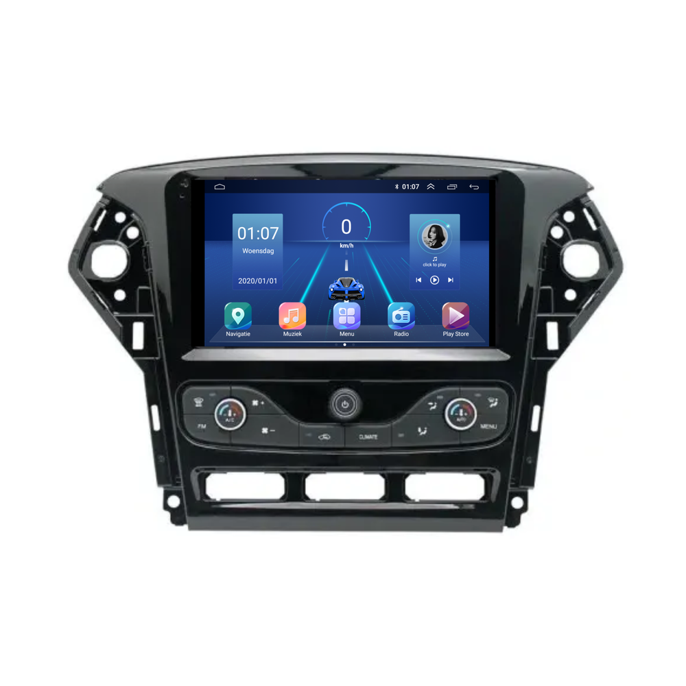 Ford Mondeo | Android 13 | Autoradio | 2003 t/m 2014 | Carplay & Android Auto