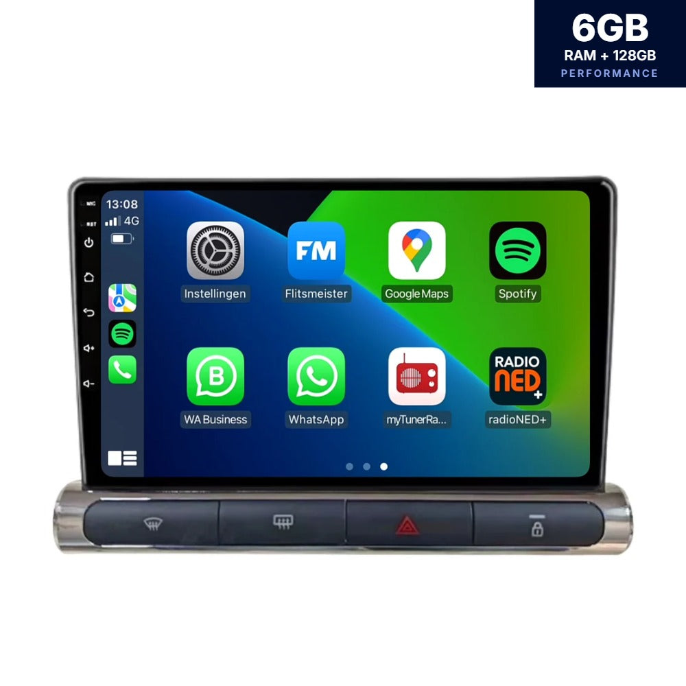 Citroën C3 CarPlay & Android Auto autoradio | 2016–2024 | Android 13 | Davilon | 4 knoppen