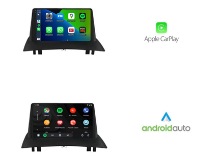 Renault Megane 2 | Android 13 | Autoradio | 2003 t/m 2008 | CarPlay & Android Auto