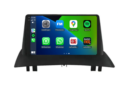 Renault Megane 2 | Android 13 | Autoradio | 2003 t/m 2008 | CarPlay & Android Auto