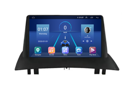 Renault Megane 2 | Android 13 | Autoradio | 2003 t/m 2008 | CarPlay & Android Auto