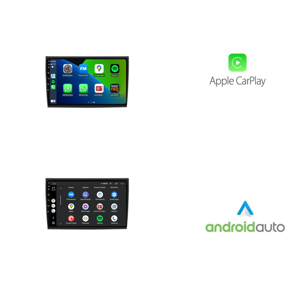 Fiat Bravo | Androide 13 | Radio de coche | 2006 a 2017 | Carplay y Android Auto