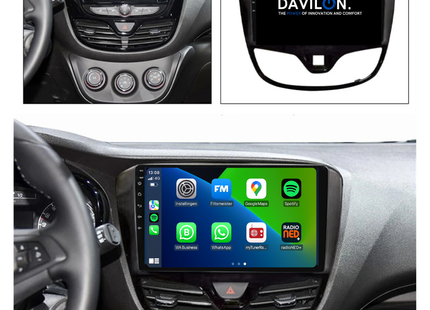Opel Karl Autoradio | 2015 t/m 2020 | Android 13 & CarPlay