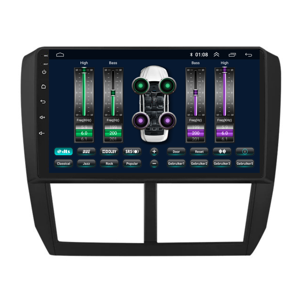 Subaru Forester | Android 13 | Autoradio | 2008 à 2012 | CarPlay & Android Auto