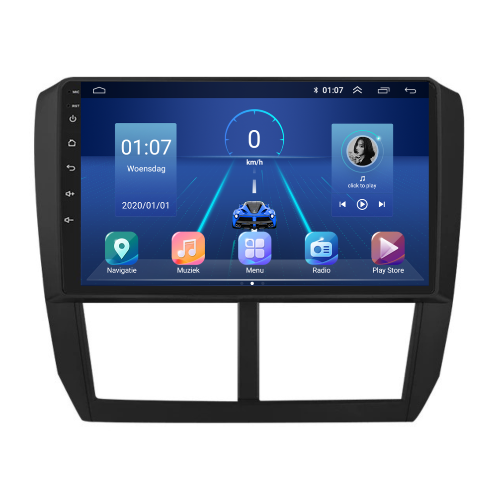 Subaru Forester | Android 13 | Autoradio | 2008 à 2012 | CarPlay & Android Auto