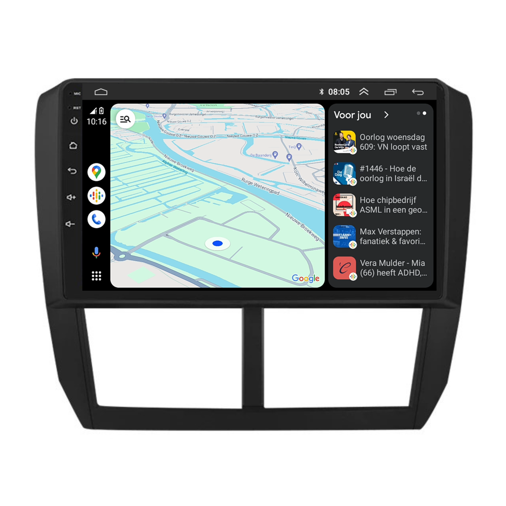 Subaru Forester | Android 13 | Autoradio | 2008 à 2012 | CarPlay & Android Auto