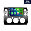 Toyota FJ Cruiser CarPlay & Android Auto autoradio | 2006–2017 | Android 13 | Davilon | Zwart