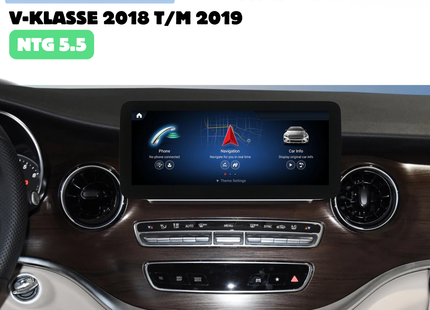 Mercedes V-Klasse CarPlay 2018 t/m 2019 | Android Auto  | NTG 5.5