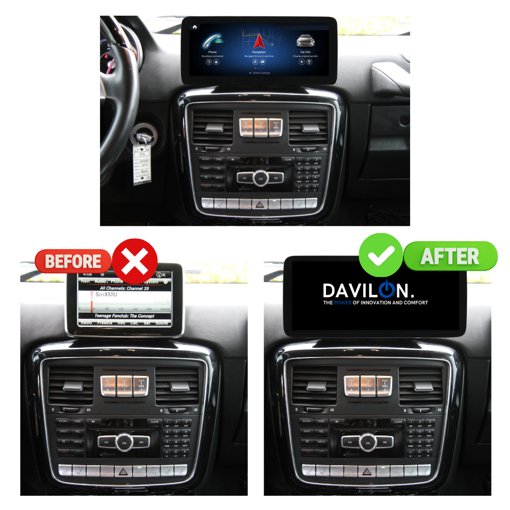 Mercedes Clase G CarPlay 2013 a 2016 | W463 Radio de coche | Android Auto | NTG 4.5
