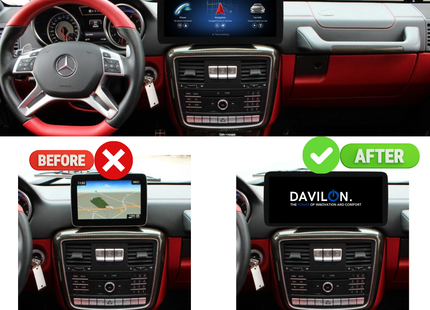 Mercedes G-Klasse CarPlay 2017 t/m 2018 | W463 Autoradio | Android Auto  | NTG 5.0