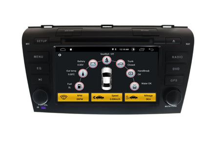 Mazda 3 | CarPlay & Android Auto | autoradio | 2004 t/m 2009 | Android 13 | 4+64GB