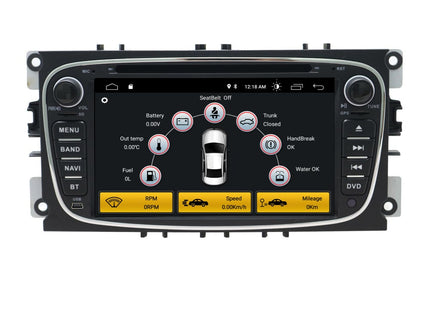 Ford Autoradio Android 10 | Carplay | Focus Mondeo C-max | Davilon
