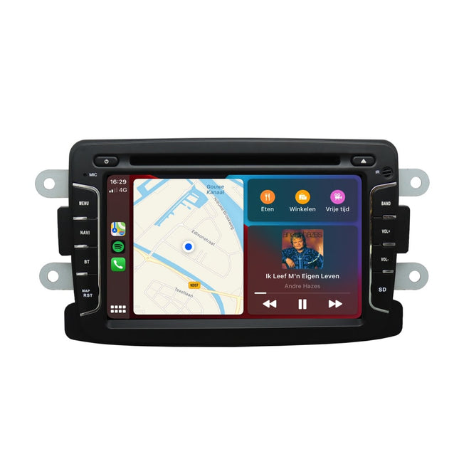 Renault Captur Autoradio | Carplay | Android 13 | 4+64GB