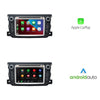 Smart Fortwo | CarPlay & Android Auto | car radio | 2011 to 2015 | Android 10 | 2+32GB