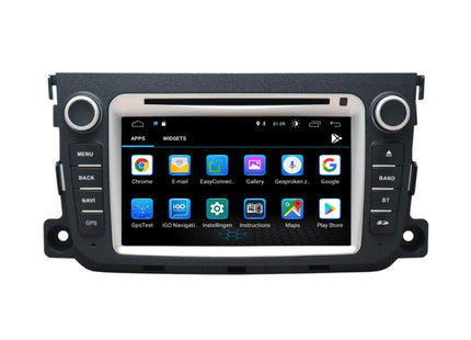 Smart Fortwo | CarPlay & Android Auto | autoradio | 2011 t/m 2015 | Android 13 | 4+64GB
