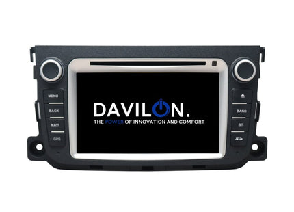 Smart Fortwo | CarPlay & Android Auto | autoradio | 2011 t/m 2015 | Android 13 | 4+64GB