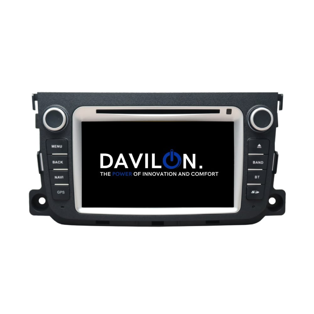 Smart Fortwo | CarPlay & Android Auto | car radio | 2011 to 2015 | Android 10 | 2+32GB