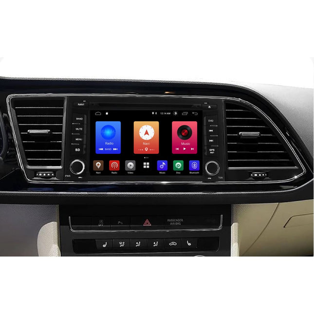 Seat Ibiza 6J | Leon 5F | CarPlay & Android Auto | autoradio | 2013 t/m 2017 | Android 13 | 4+64GB