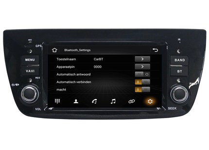 Fiat Doblo | CarPlay & Android Auto | autoradio | 2010 t/m 2014 | Android 13 | 4+64GB