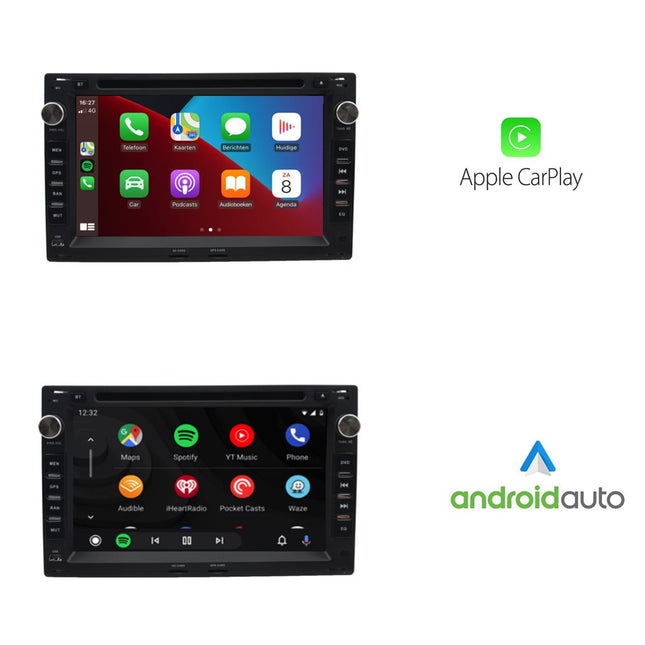 Seat | Skoda | Peugeot 307 | Ford Galaxy | CarPlay & Android Auto | 1999 t/m 2010 | Android 13 | 4+64GB