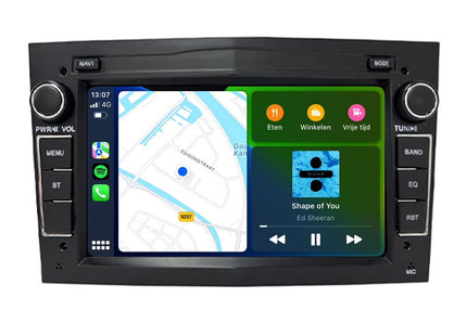 Opel Astra | Corsa | Meriva | Tigra Twintop | CarPlay & Android Auto | autoradio | 2000 t/m 2013 | Android 13 | 4+64GB