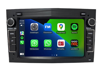 Opel Astra | Corsa | Meriva | Tigra Twintop | CarPlay & Android Auto | autoradio | 2000 t/m 2013 | Android 13 | 4+64GB