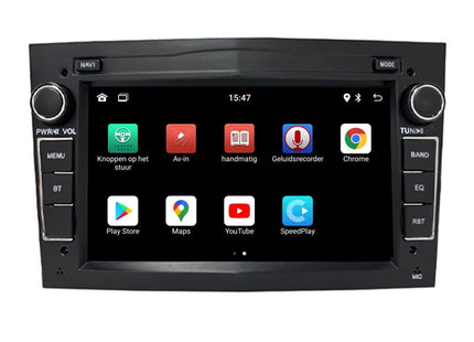 Opel Astra | Corsa | Meriva | Tigra Twintop | CarPlay & Android Auto | autoradio | 2000 t/m 2013 | Android 13 | 4+64GB