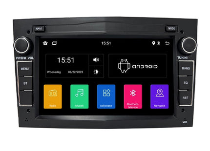 Opel Astra | Corsa | Meriva | Tigra Twintop | CarPlay & Android Auto | autoradio | 2000 t/m 2013 | Android 13 | 4+64GB