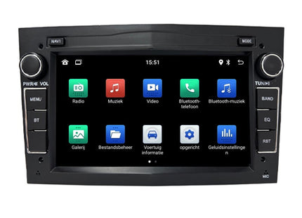 Opel Astra | Corsa | Meriva | Tigra Twintop | CarPlay & Android Auto | autoradio | 2000 t/m 2013 | Android 13 | 4+64GB