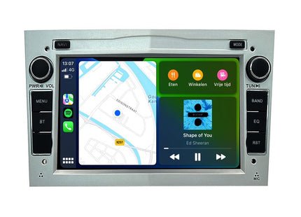 Opel Corsa | CarPlay & Android Auto | autoradio | 2001 t/m 2013 | Android 13 | 4+64GB