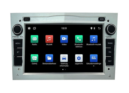 Opel Corsa | CarPlay & Android Auto | autoradio | 2001 t/m 2013 | Android 13 | 4+64GB