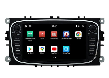 Ford Focus | Mondeo | S-Max | Galaxy | CarPlay & Android Auto | autoradio | Android 13 | 4+64GB