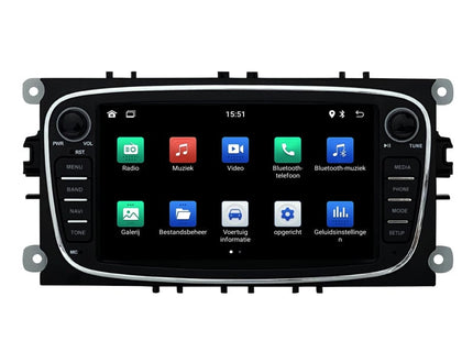 Ford Focus | Mondeo | S-Max | Galaxy | CarPlay & Android Auto | autoradio | Android 13 | 4+64GB