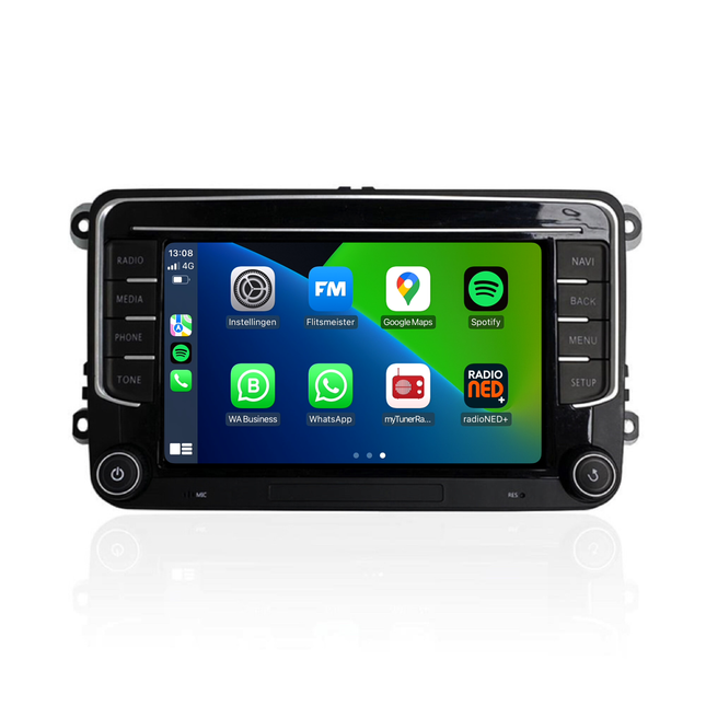 Volkswagen Golf Plus | CarPlay & Android Auto | 2005 t/m 2015 | Android 13 | 4+64GB