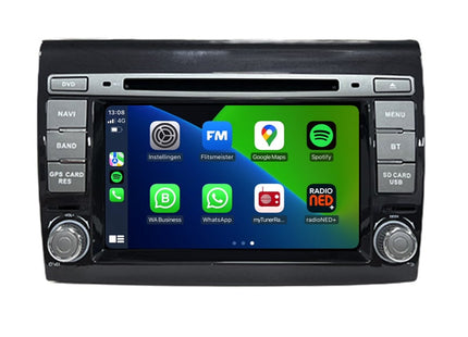 Fiat Bravo | CarPlay & Android Auto | autoradio | 2006 t/m 2017 | Android 13 | 4+64GB