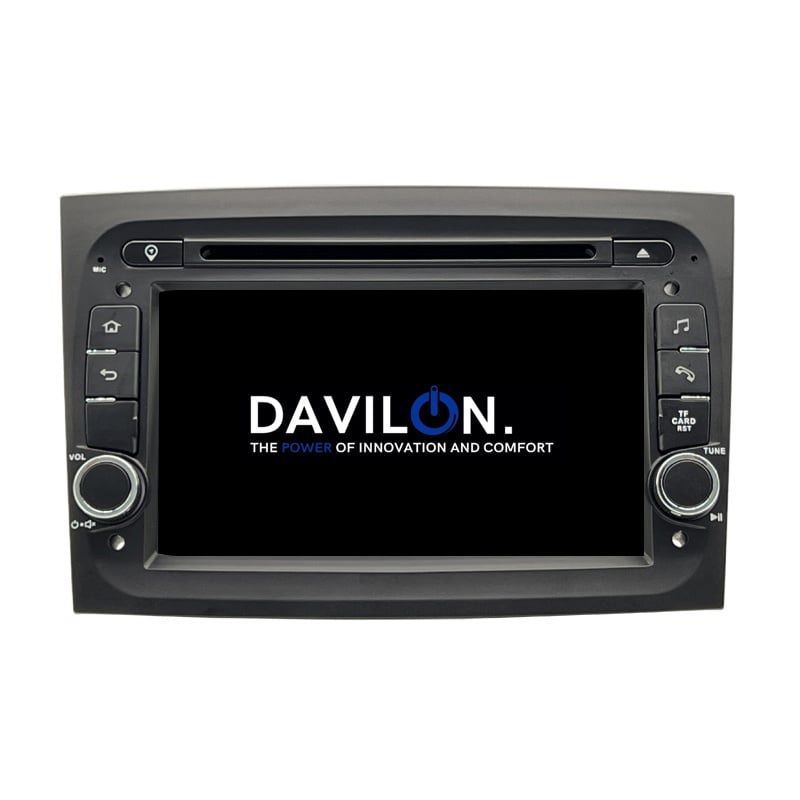 Fiat Doblo | CarPlay & Android Auto | autoradio | 2015 t/m 2019 | Android 13 | 4+64GB