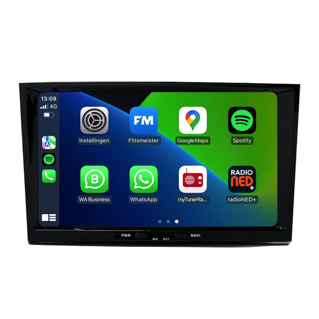 Opel Corsa | 2001 t/m 2013 | Autoradio zwart | Draadloos Carplay | Android auto | 8 INCH