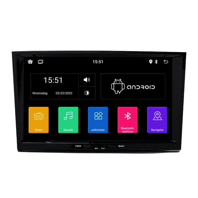Opel Corsa | 2001 t/m 2013 | Autoradio zwart | Draadloos Carplay | Android auto | 8 INCH