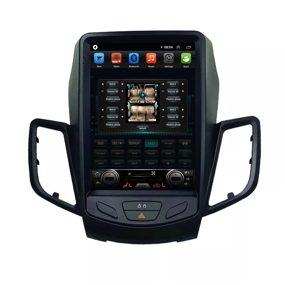 Ford Fiesta Android Autoradio | 2009 t/m 2017 | Groot scherm