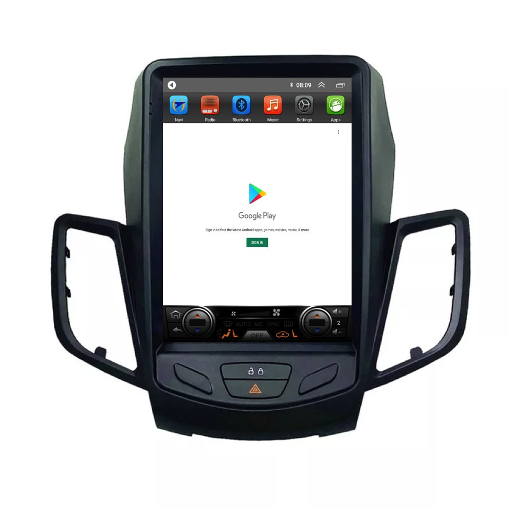 Ford Fiesta Android Autoradio | 2009 t/m 2017 | Groot scherm