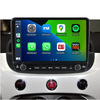 Fiat 500 Android Autoradio zwart | Elegant design | CarPlay