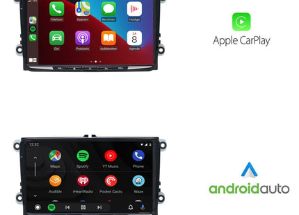 Skoda | CarPlay & Android Auto | autoradio | 2006 t/m 2014 | Android 13 | 4+64GB