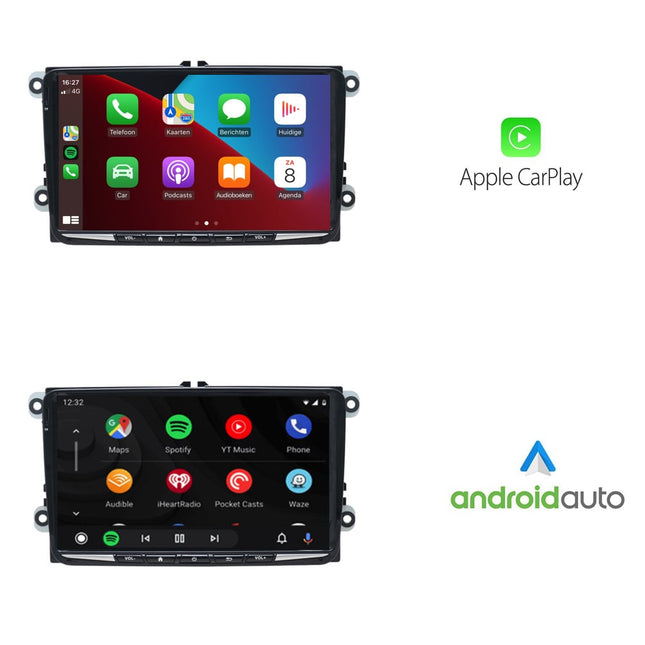 Skoda | CarPlay & Android Auto | autoradio | 2006 t/m 2014 | Android 13 | 4+64GB