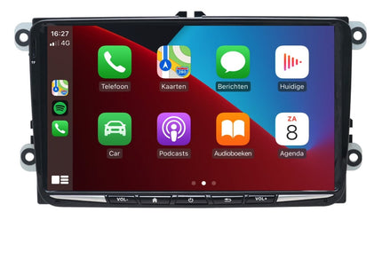 Skoda | CarPlay & Android Auto | autoradio | 2006 t/m 2014 | Android 13 | 4+64GB