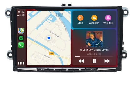 Skoda | CarPlay & Android Auto | autoradio | 2006 t/m 2014 | Android 13 | 4+64GB