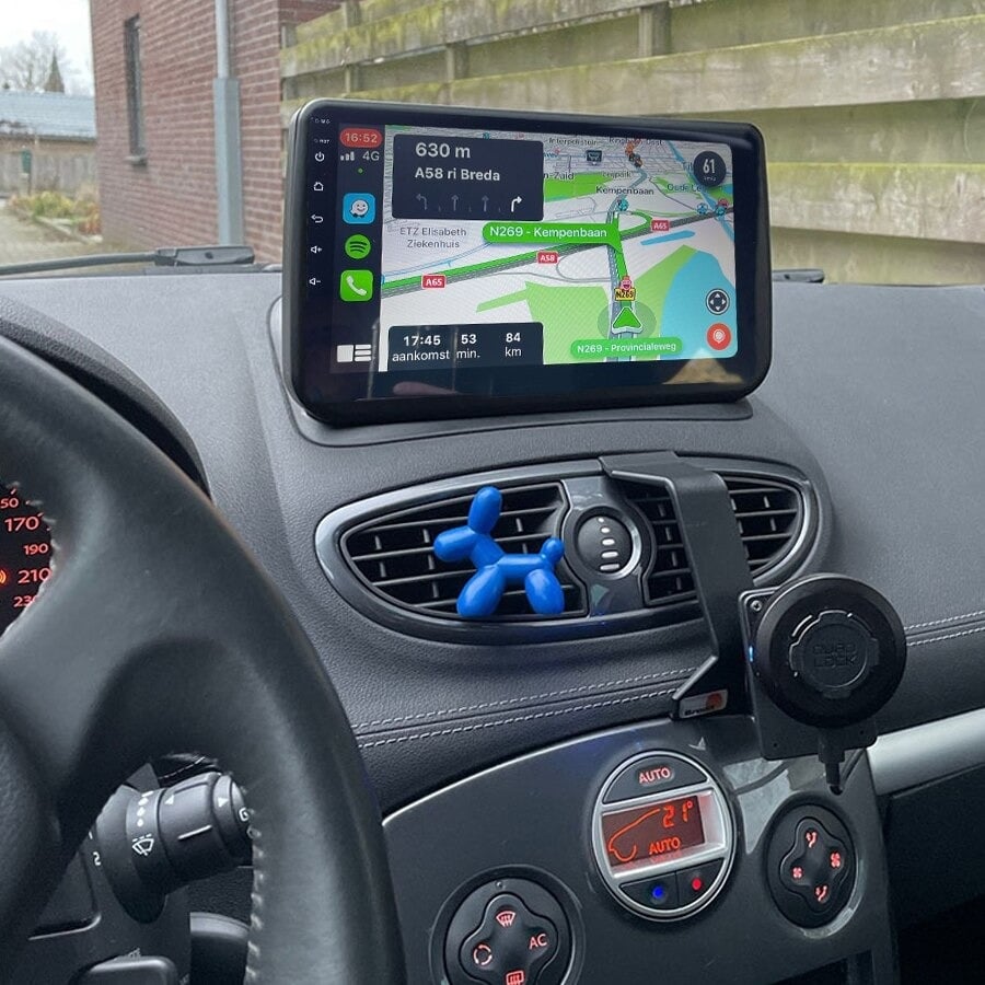 Renault Clio | Android 13 | Autoradio | 2005 à 2012 | CarPlay & Android Auto