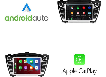 Hyundai ix35 CarPlay & Android Auto autoradio | 2009 t/m 2015 | Android 13 | 4+64GB